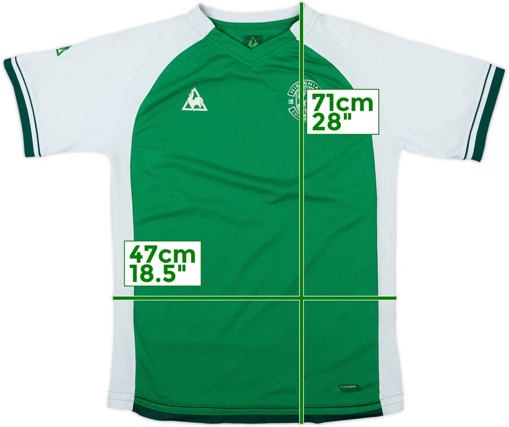 2008-09 Hibernian Home Shirt - 6/10 - (M)