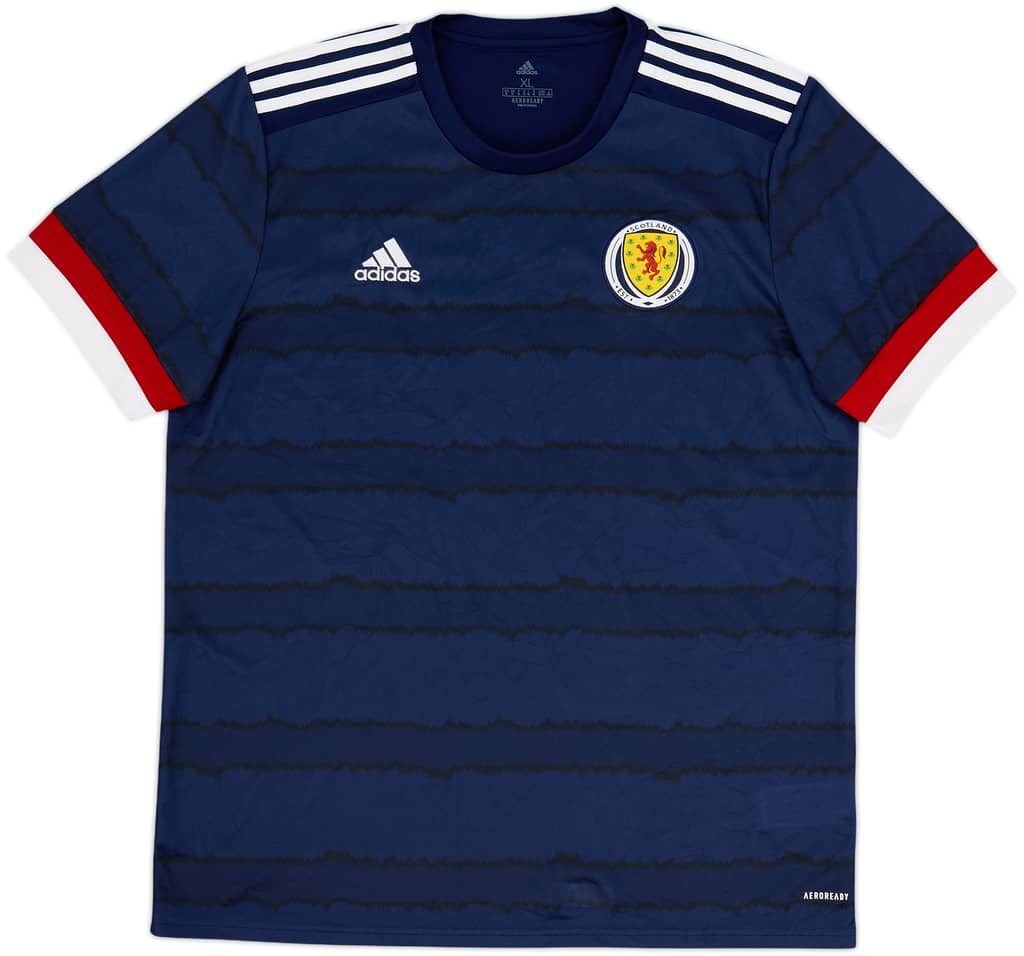 2020-22 Escocia Camiseta Local - 9/10 - (XL)