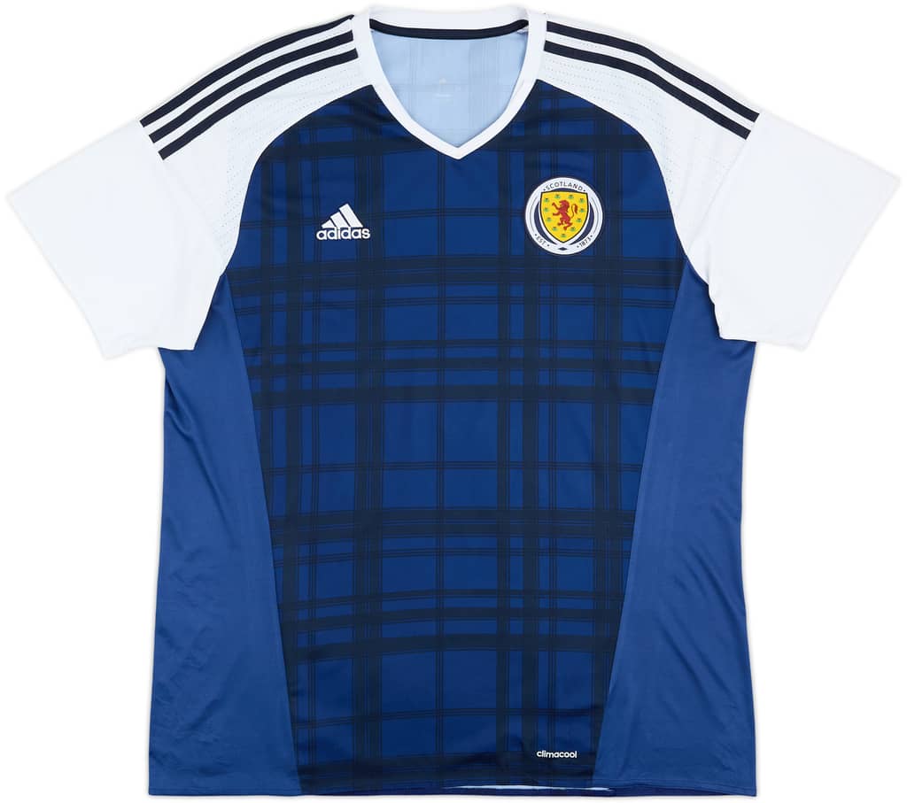2015-17 Scotland Home Shirt - 7/10 - (XL)