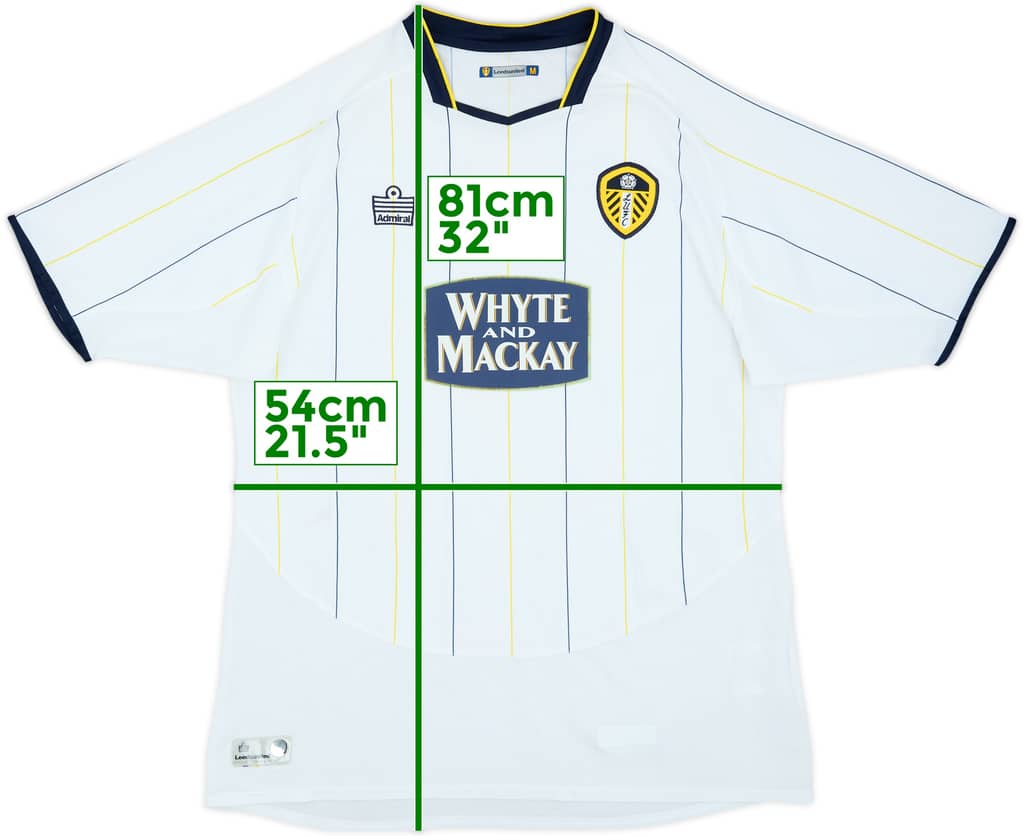 2005-06 Leeds United Home Shirt - 6/10 - (M)