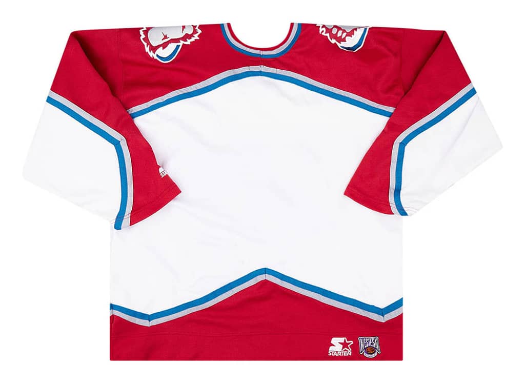 1996-99 Colorado Avalanche Starter Jersey (Home) XL