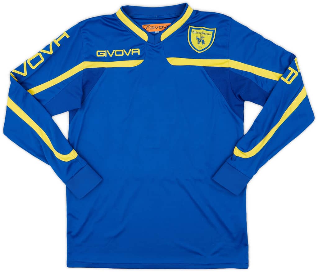 2018-19 Chievo Verona Givova Training L/S Shirt - 8/10 - (M)