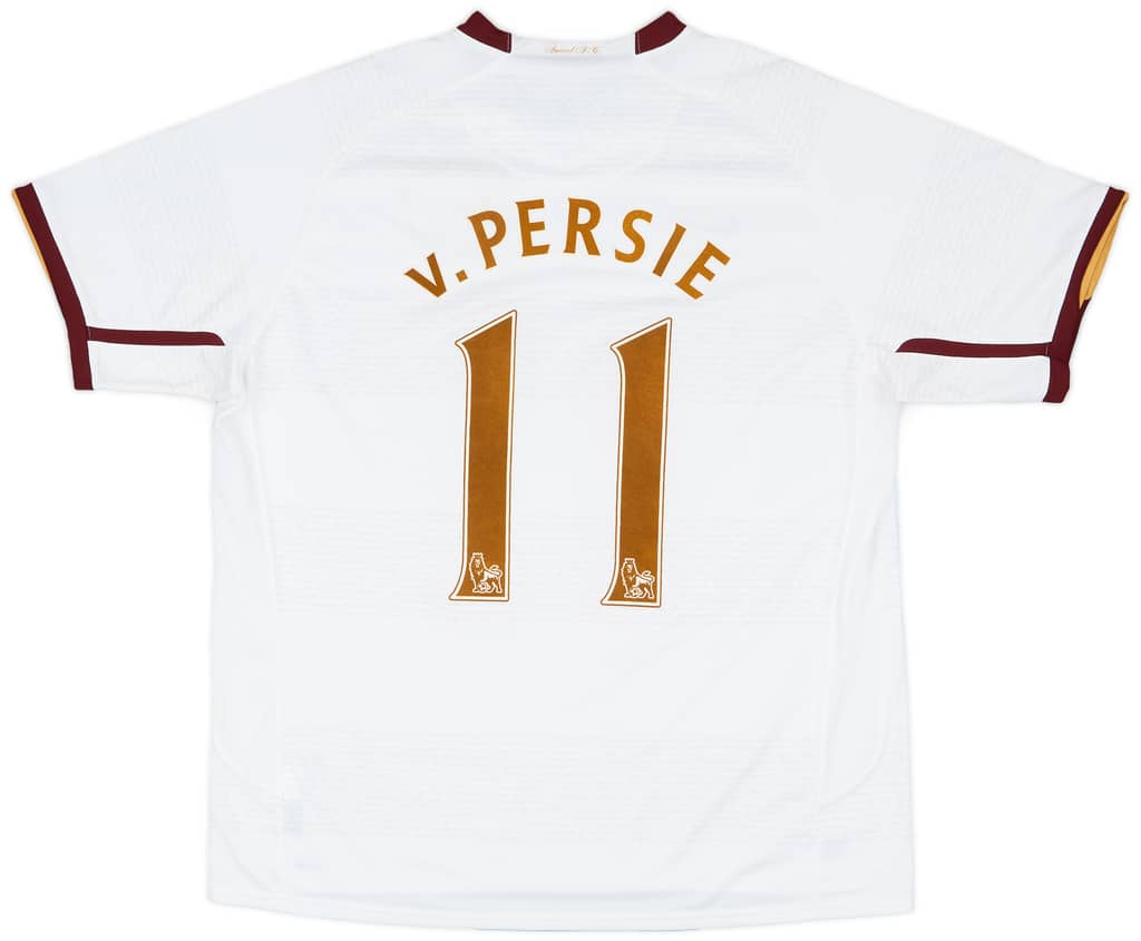 2007-08 Arsenal Away Shirt v. Persie #11 - 9/10 - (XL)