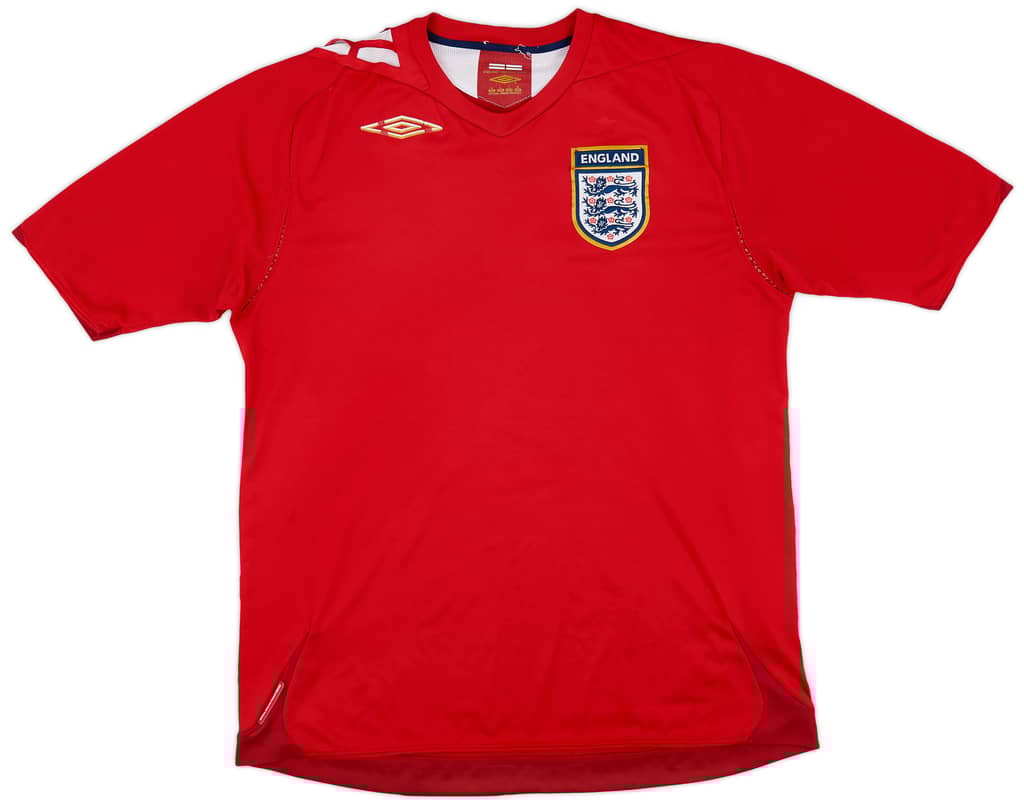 2006-08 England Away Shirt - 4/10 - (L)