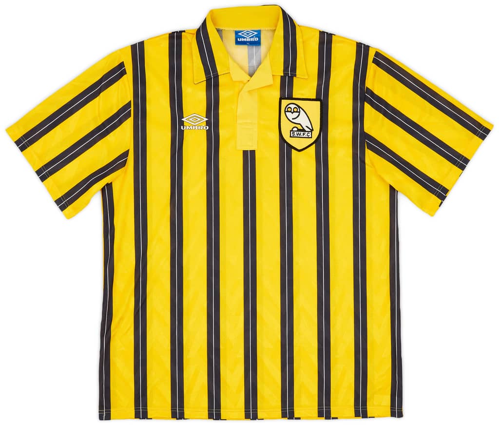 1992-93 Sheffield Wednesday Away Shirt #15 - 6/10 - (XL)