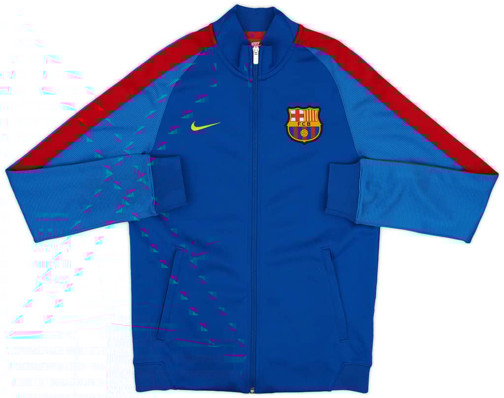 2017-18 Barcelona Nike Track Jacket - 8/10 - (S)