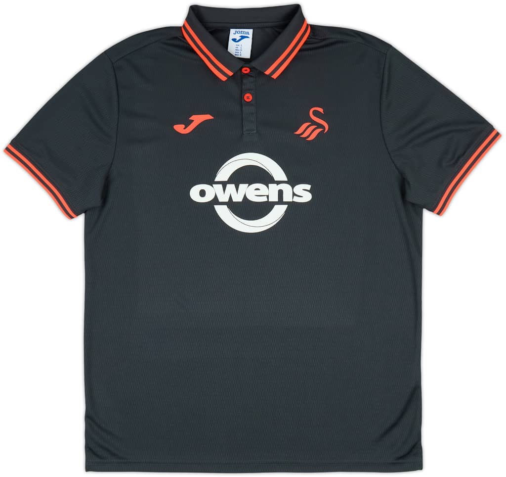 2023-24 Swansea City Joma Polo T-Shirt - 7/10