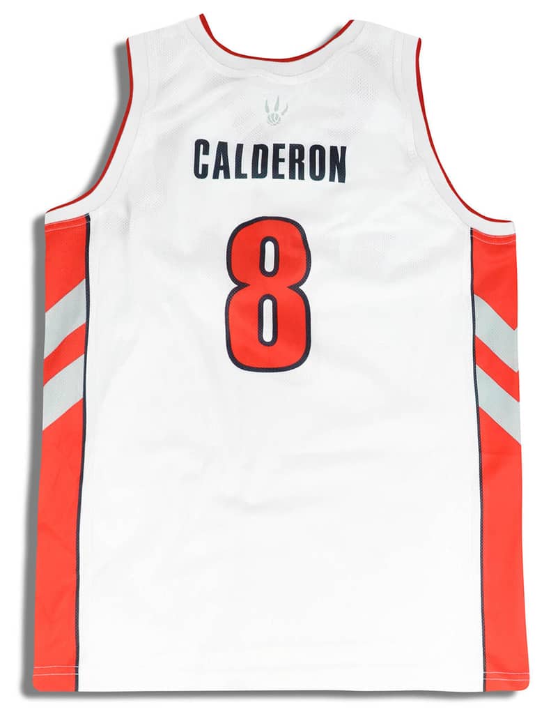 2006-10 Toronto Raptors Calderon #8 Champion Jersey (Home) XS
