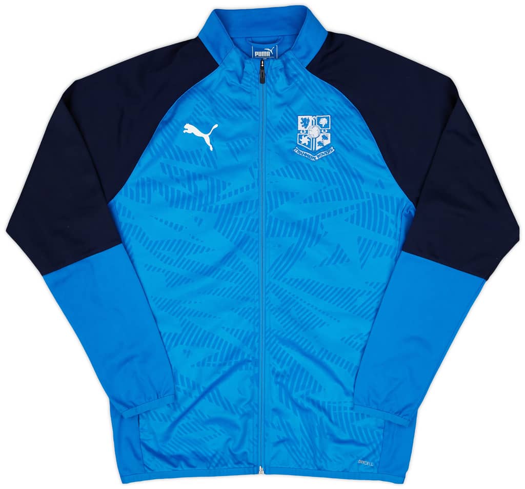 2018-19 Tranmere Rovers Puma Track Jacket - 9/10 - (M)