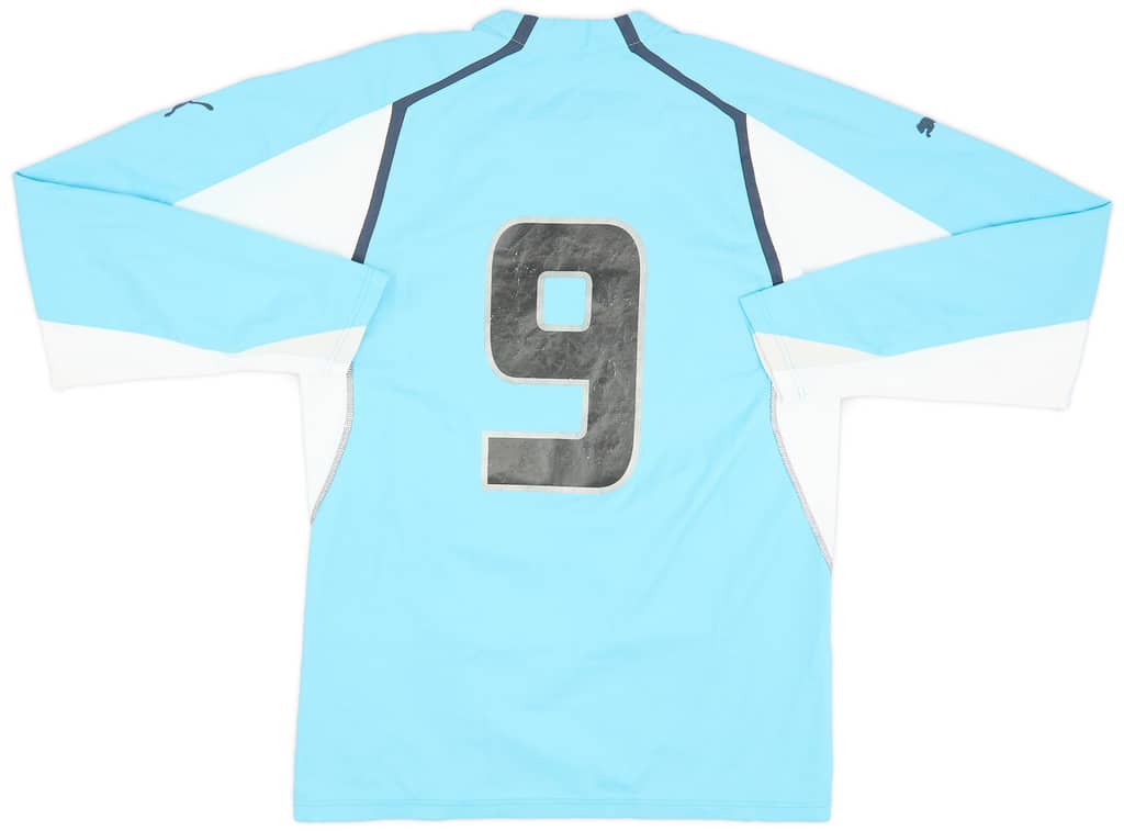 2004-05 Lazio Home L/S Shirt #9 - 7/10 - (S)
