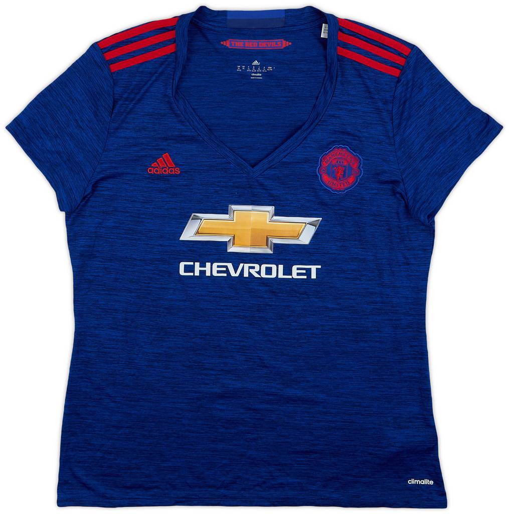 2016-17 Manchester United Away Shirt - 9/10 - (Women's XL)