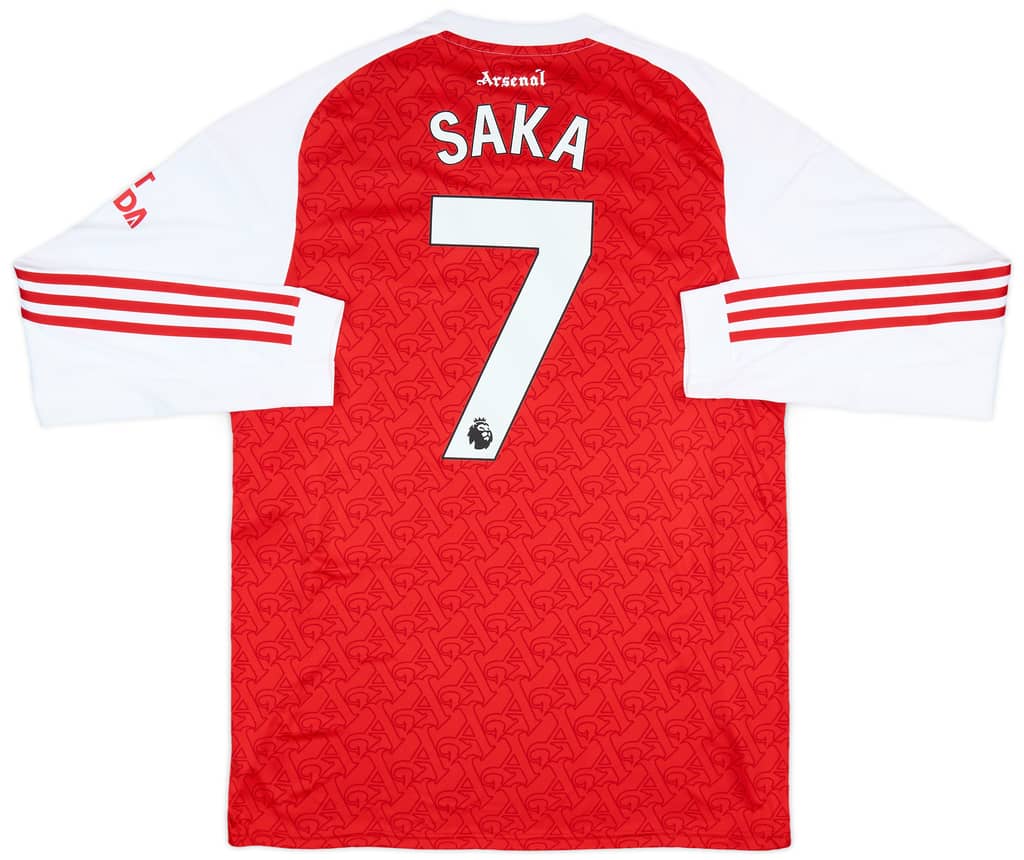 2025-26 Arsenal Home L/S Shirt Saka #7
