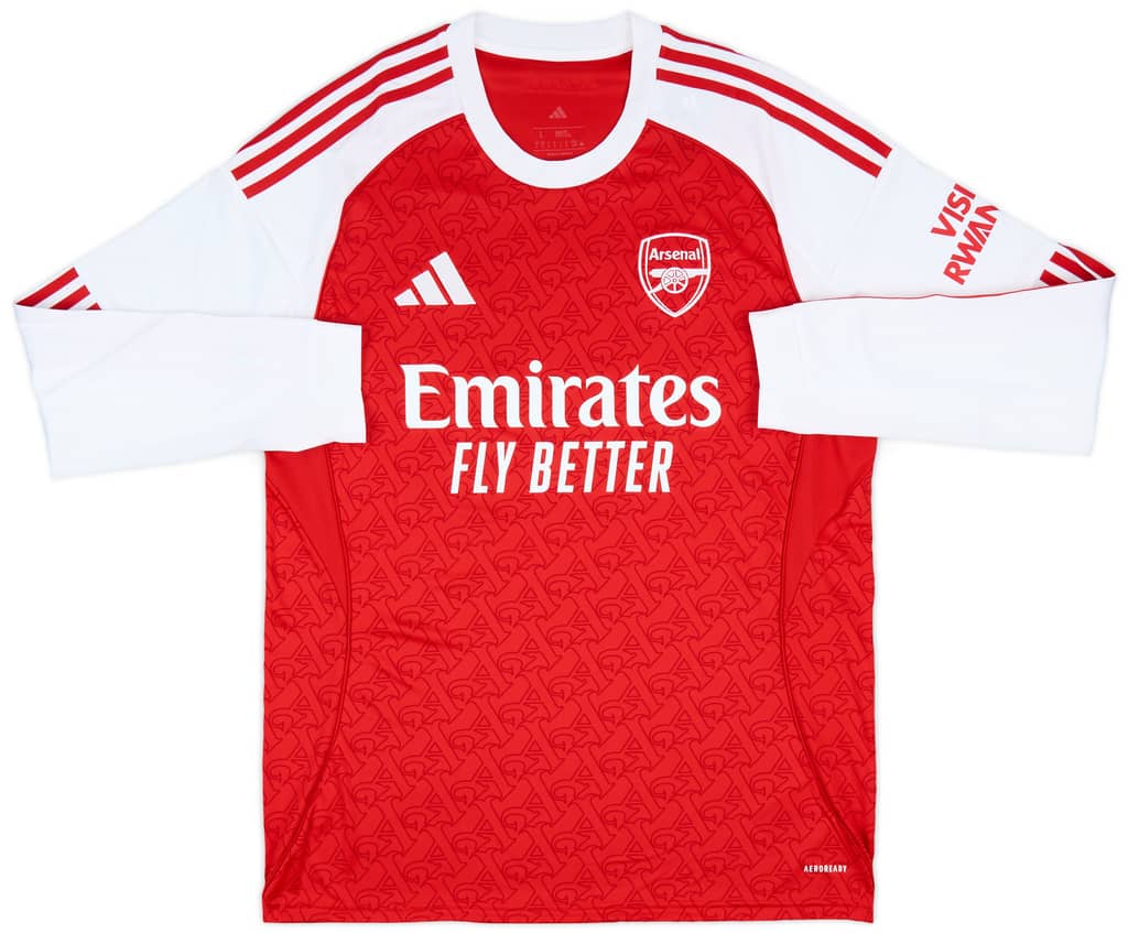 2025-26 Arsenal Home L/S Shirt Saka #7