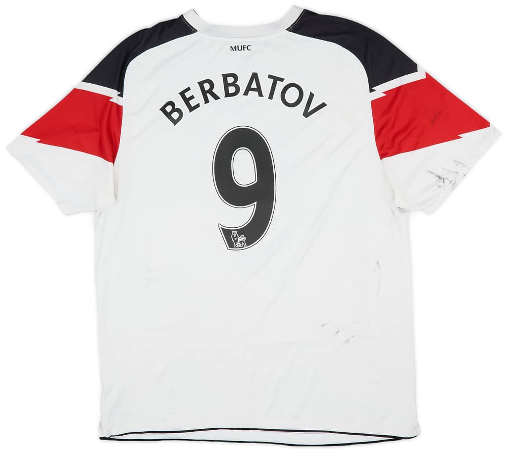 2010-12 Manchester United Away Shirt Berbatov #9 - 4/10 - (XL)