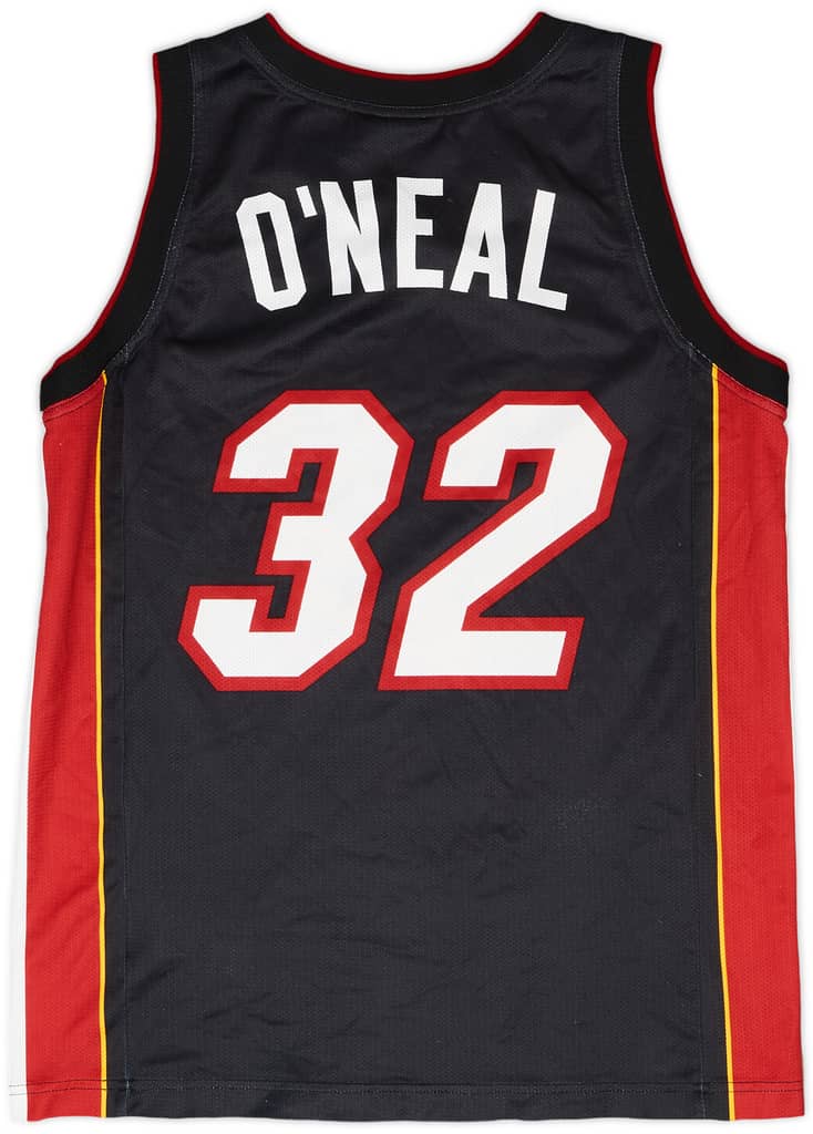 2004-07 Miami Heat O'Neal #32 Champion Away Jersey - 7/10 - (S)