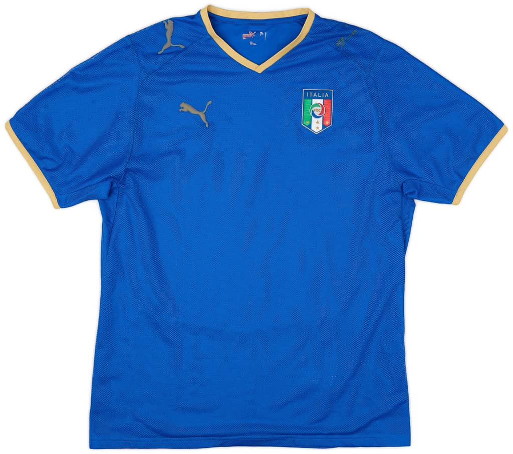 2007-08 Italy Home Shirt - 4/10 - (L)