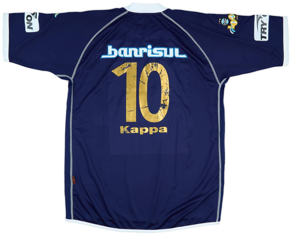 2003 Gremio Centenary Fourth Shirt #10 - 7/10 - (XL)