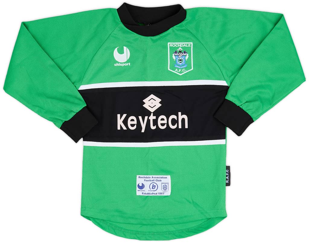 2002-04 Rochdale GK Shirt - 8/10 - (XS.Boys)