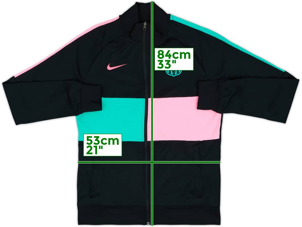 2022-23 Barcelona Nike Track Jacket - 8/10 - (M)