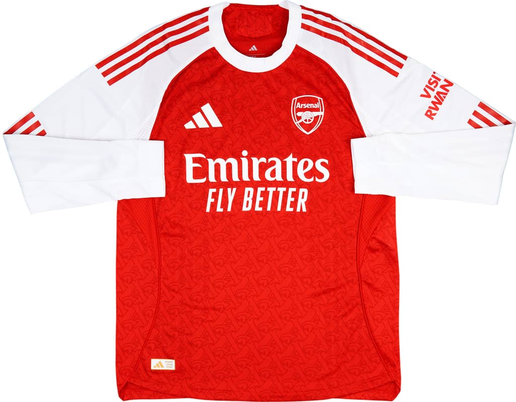 2025-26 Arsenal Authentic Home L/S Shirt Saka #7