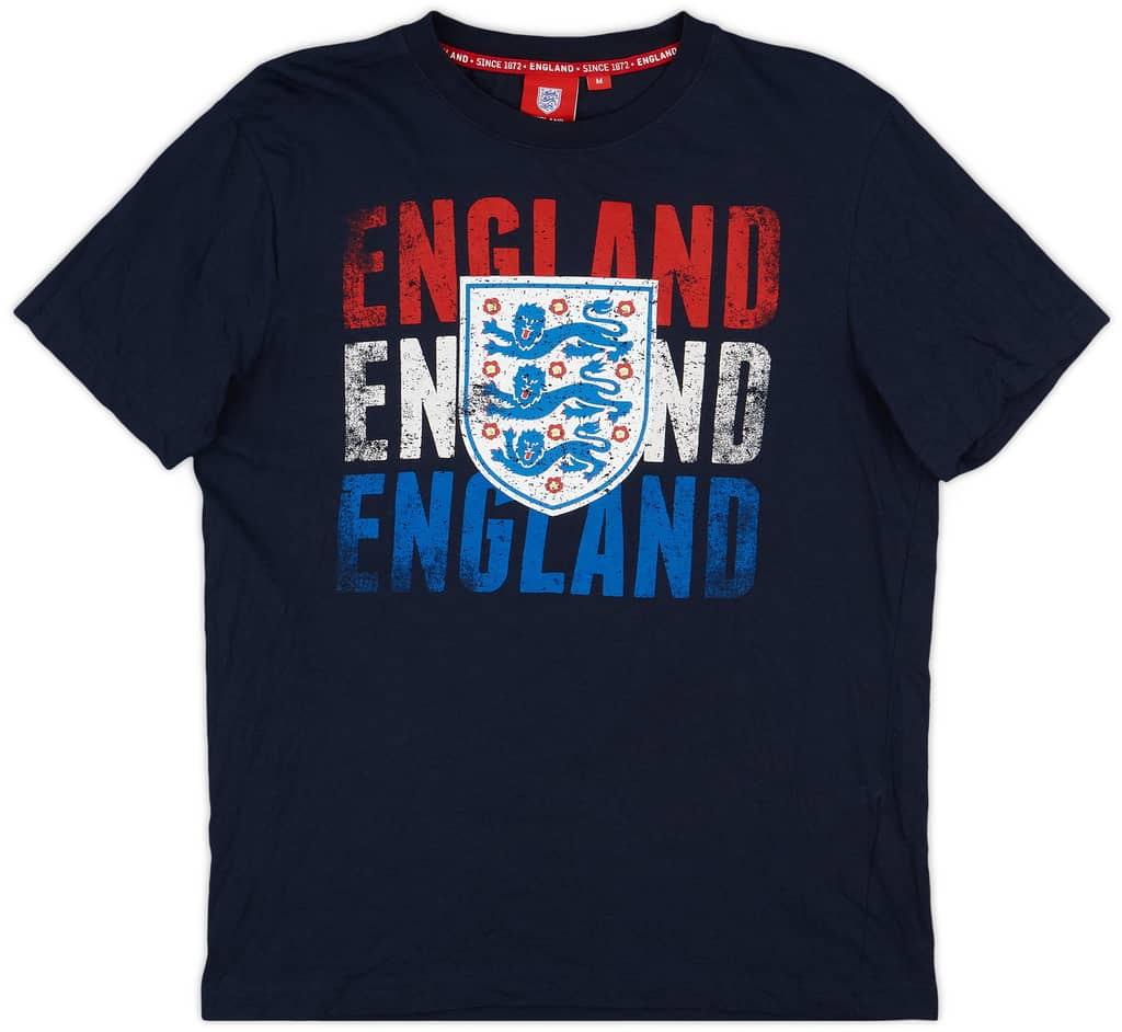 2018-19 England Cotton Tee - 8/10 - (M)