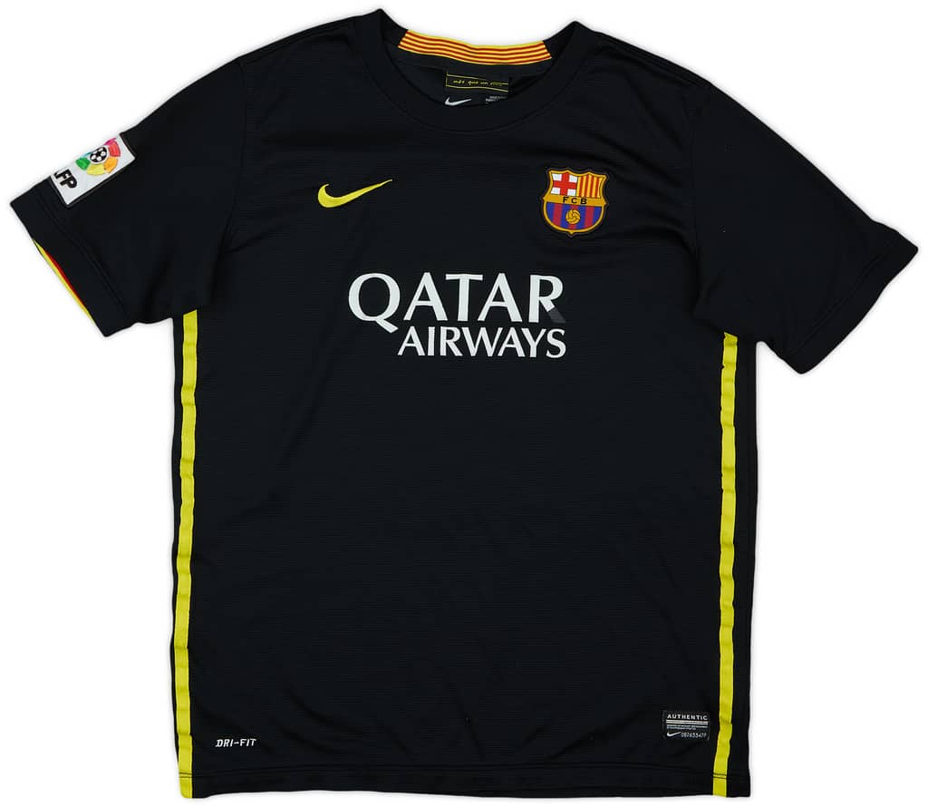 2013-14 Barcelona Third Shirt - 4/10 - (XL.Boys)