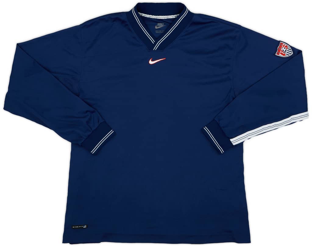 1998 USA Nike Training L/S Shirt - 9/10 - (L)