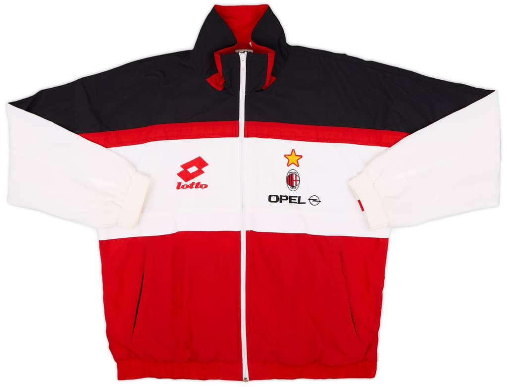 1994-95 AC Milan Lotto Track Jacket - 9/10 - (XL)