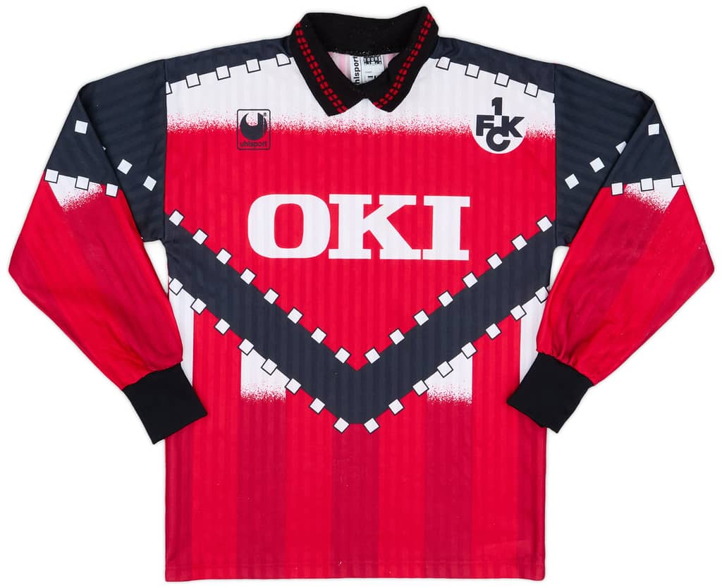 1993-94 Kaiserslautern Home L/S Shirt - 9/10 - (S)