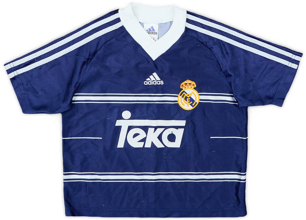 1998-99 Real Madrid Away Shirt - 5/10 - (6-7 Years)
