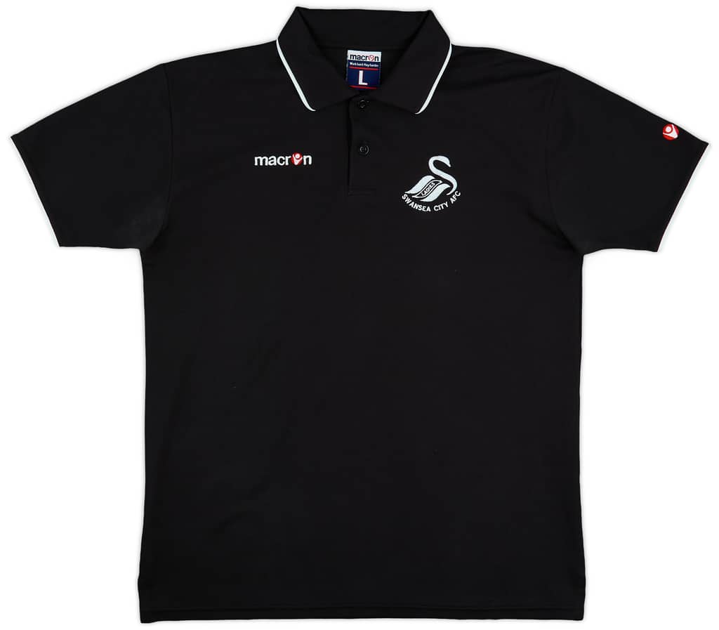 2006-07 Swansea City Macron Polo Shirt - 8/10 - (L)