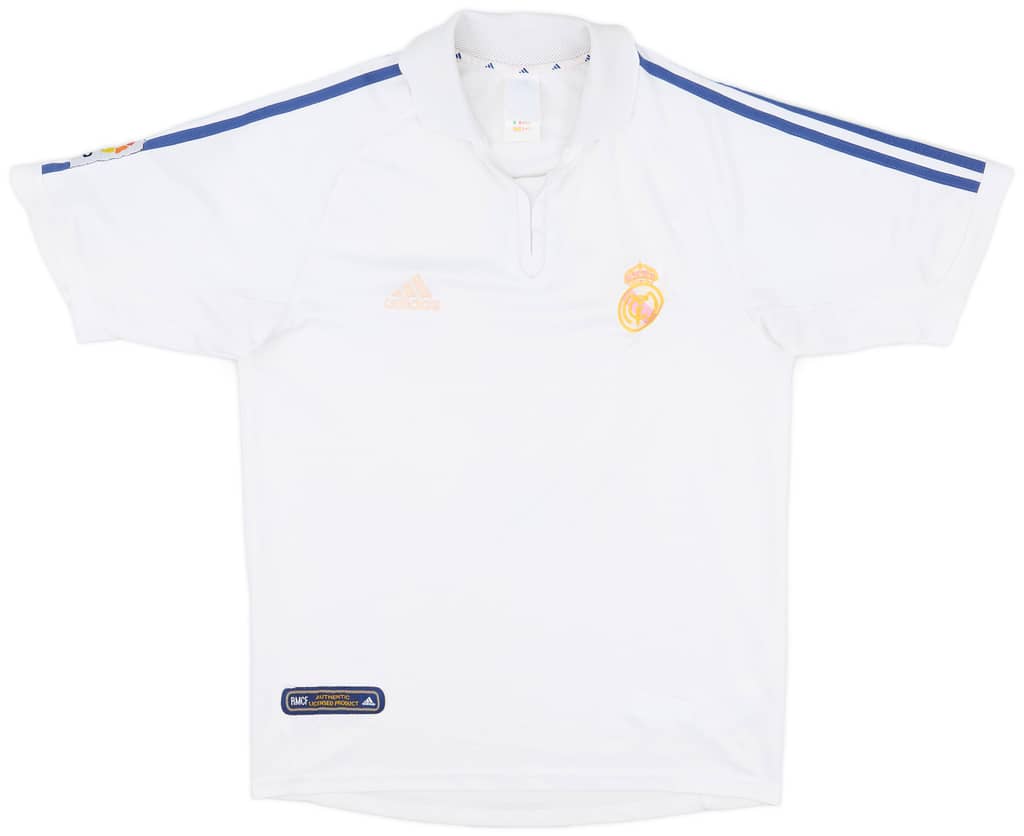2001 Real Madrid Home Shirt - 4/10 - (M)