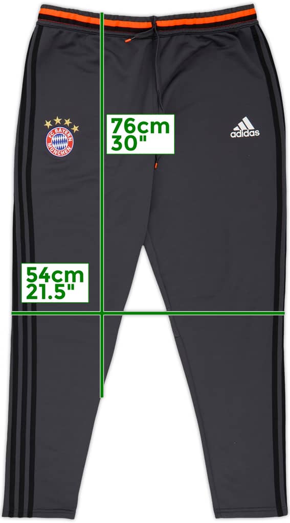 2016-17 Bayern Munich adidas Track Pants/Bottoms - 8/10 - (L)