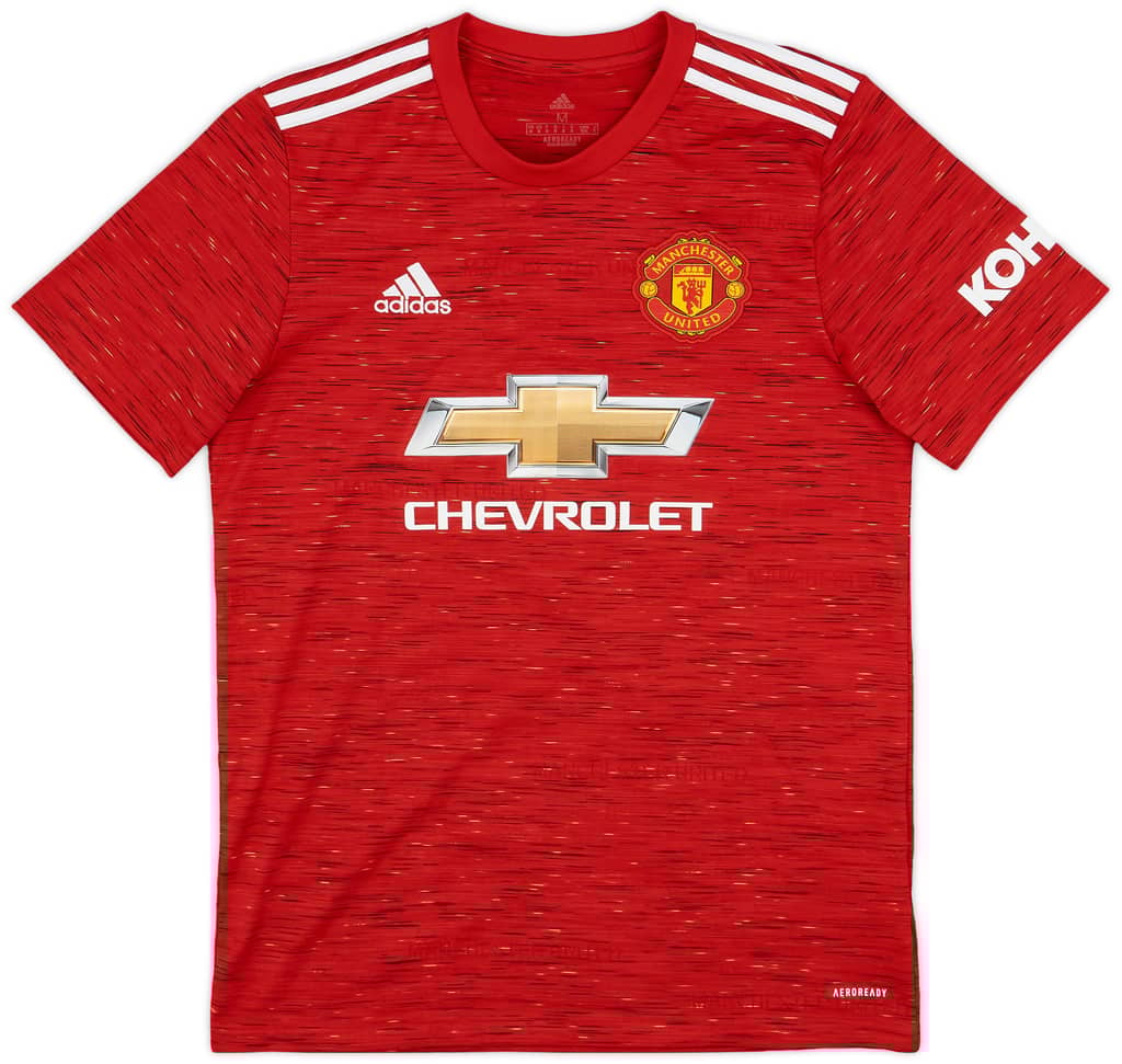 2020-21 Manchester United Home Shirt Martial #9 - 9/10 - (M)