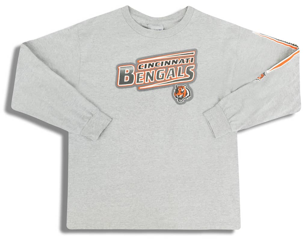 2000-02 Cincinnati Bengals Reebok L/S Tee Y