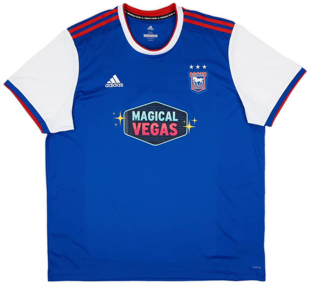 2018-19 Ipswich Home Shirt Chambers #4 - 9/10 - (XXL)