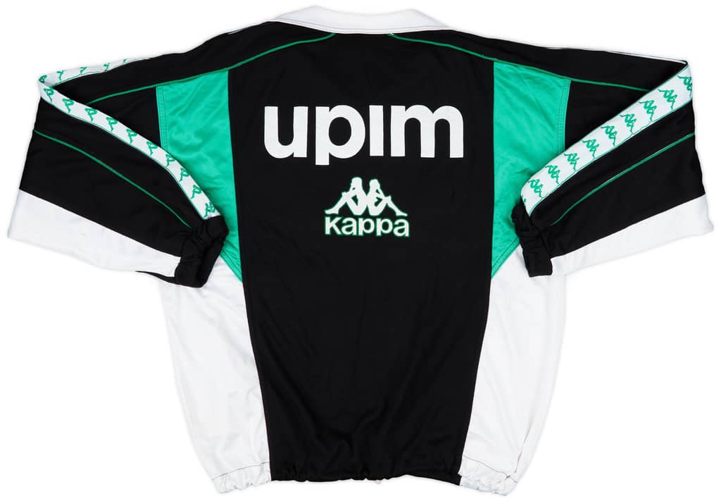 1990-91 Juventus Kappa 1/4 Zip Drill Top - 8/10 - (L)