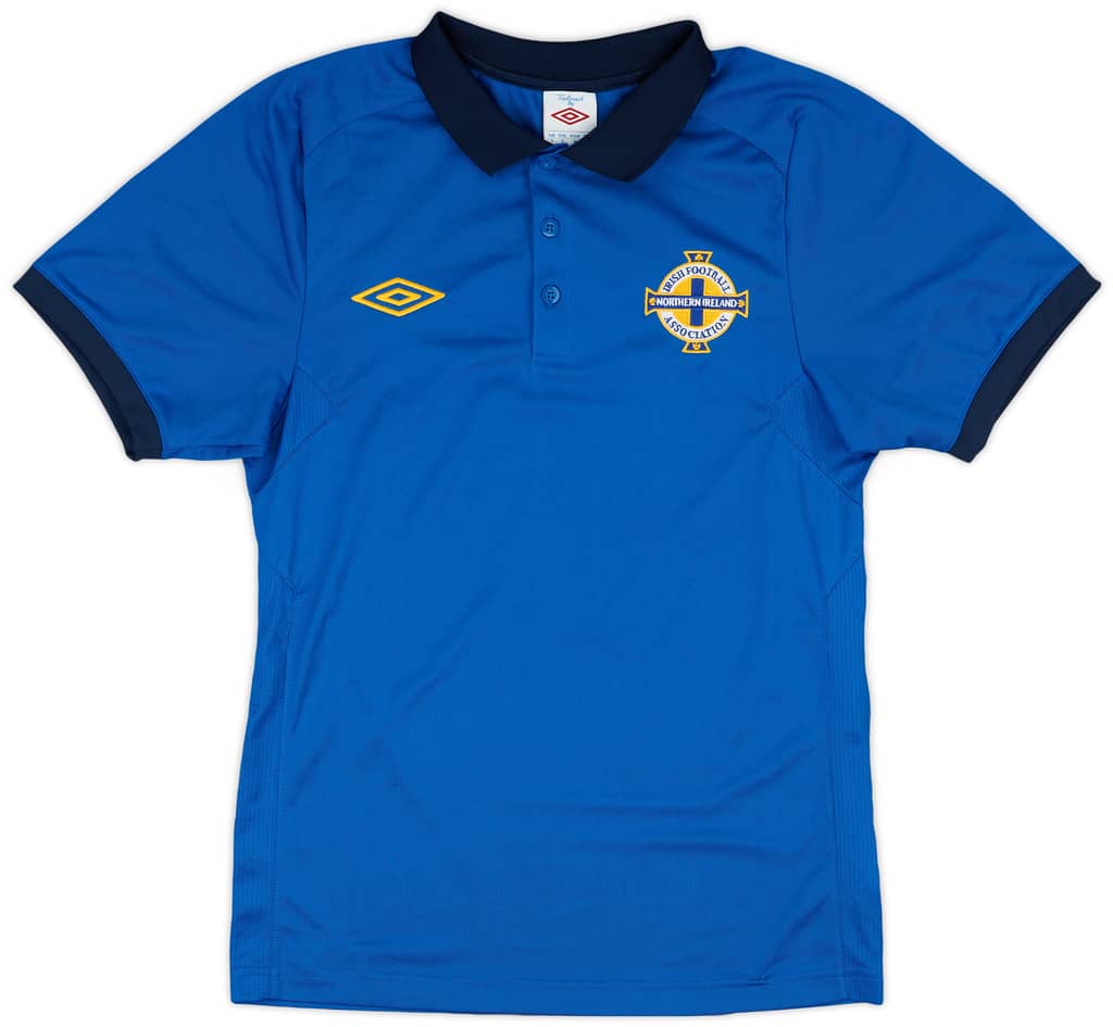 2010-11 Northern Ireland Umbro Polo Shirt - 9/10 - (S)