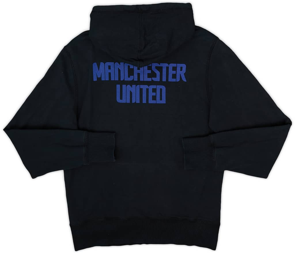 2012-13 Manchester United Nike Hooded Sweat Top - 8/10 - (S)
