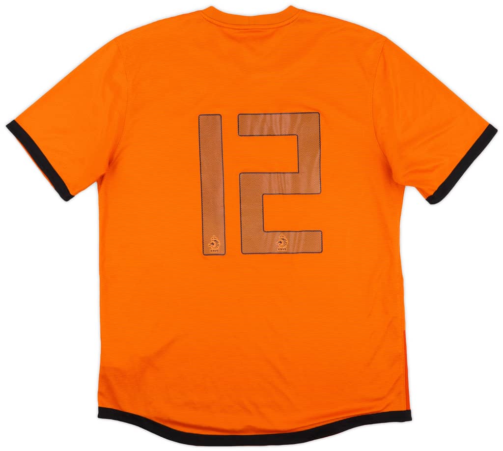 2012-13 Netherlands Home Shirt #12 - 9/10 - (L)