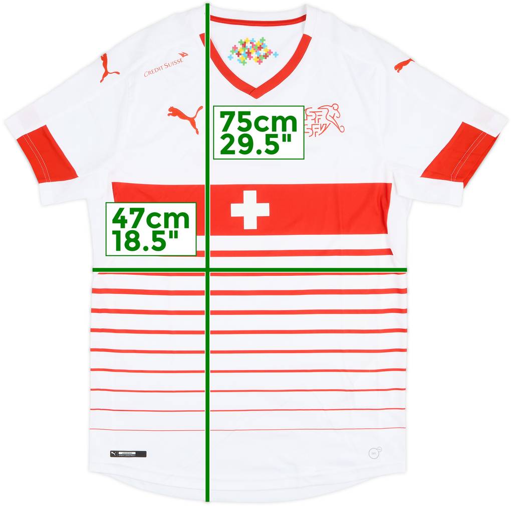 2016-17 Switzerland Away Shirt - 8/10 - (M)