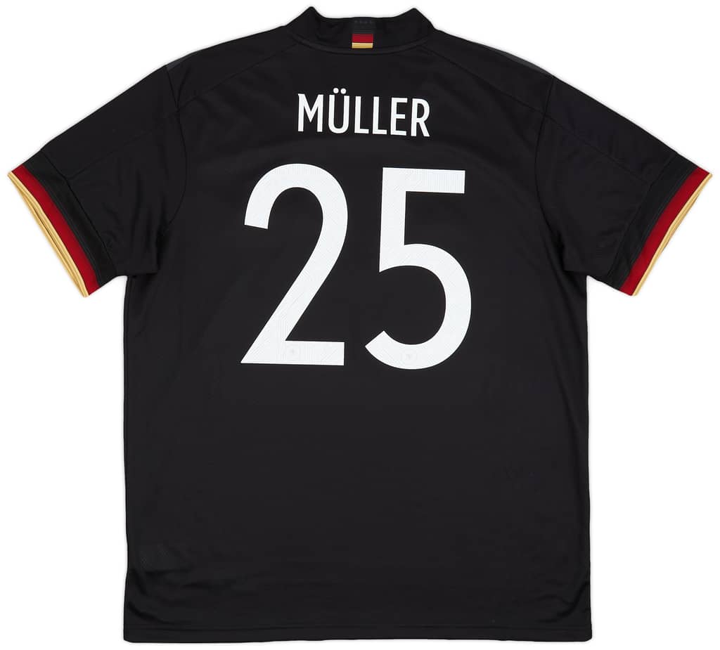 2020-21 Germany Away Shirt Muller #25