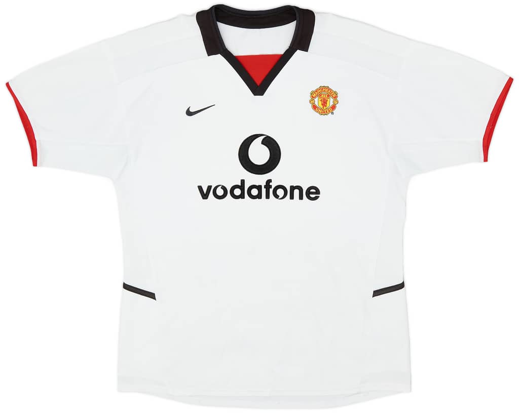2002-03 Manchester United Away Shirt - 8/10 - (XL.Boys)