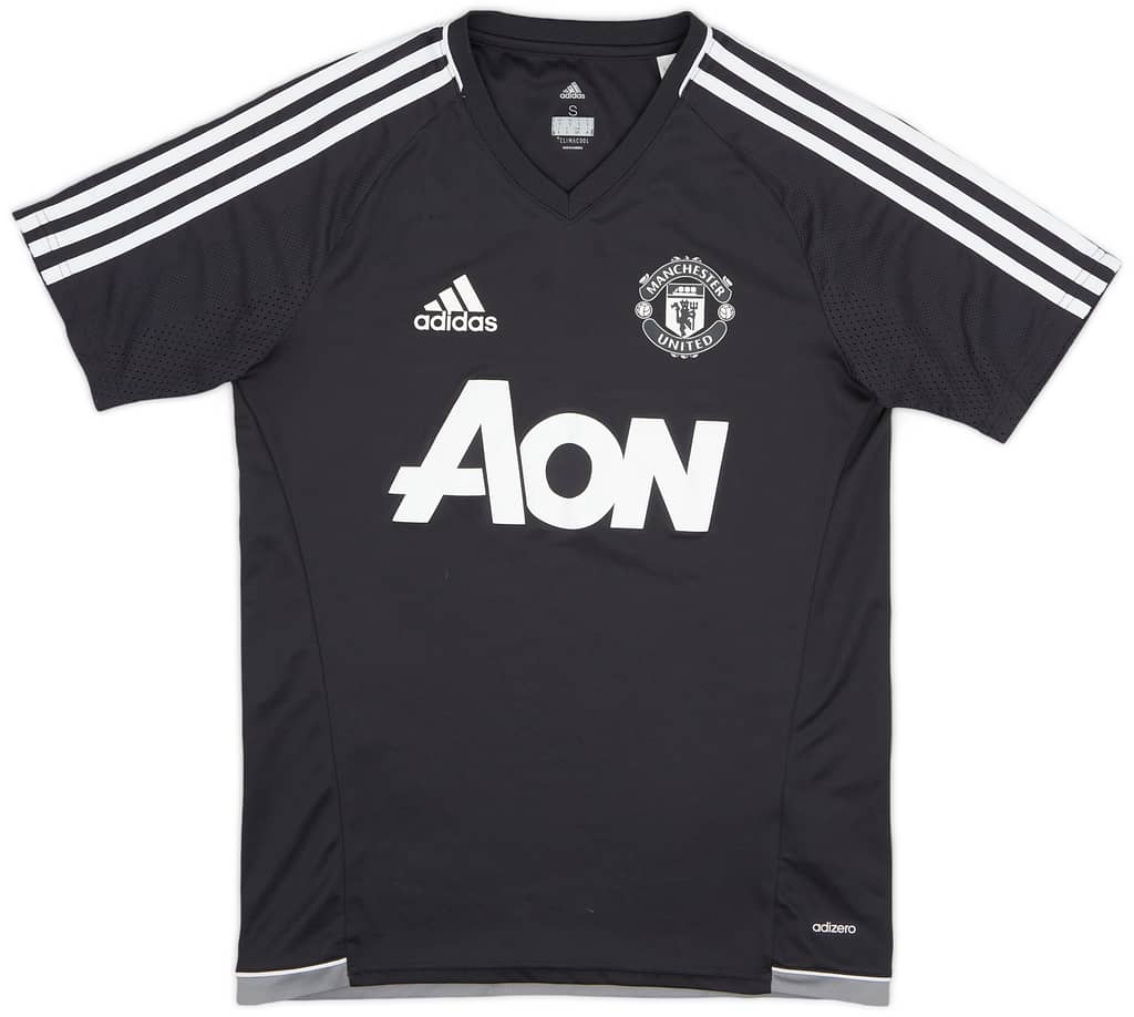 2017-18 Manchester United adizero Training Shirt - 9/10 - (S)