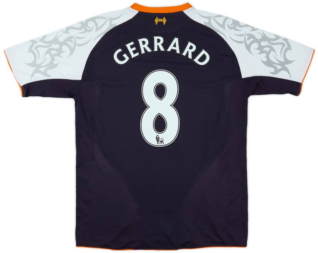 2012-13 Liverpool Third Shirt Gerrard #8 - 8/10 - (S)