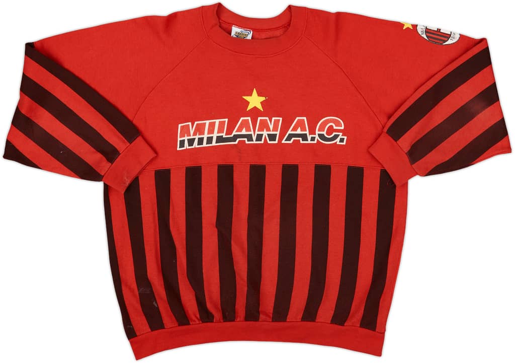 1990-91 AC Milan Le Felpe Dei Grandi Sweat Top - 6/10 - (L)