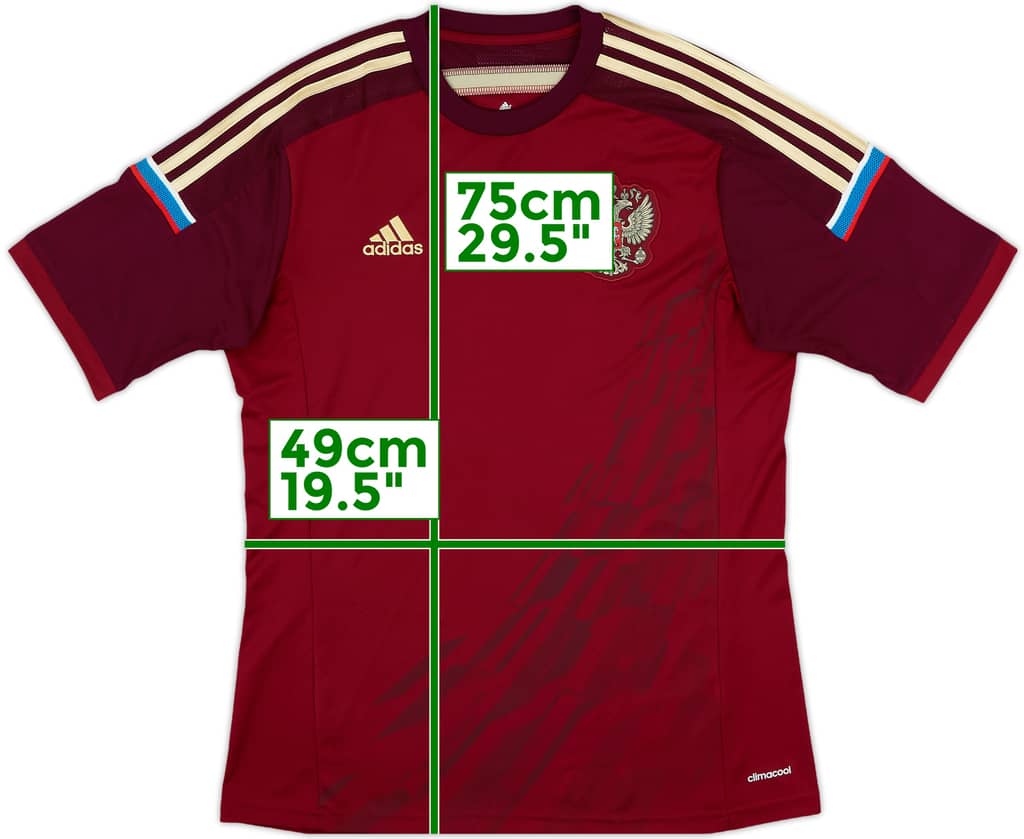2014-15 Russia Home Shirt - 10/10 - (M)
