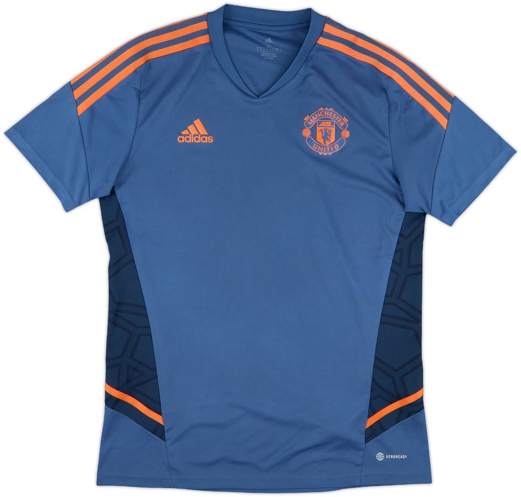 2022-23 Manchester United adidas Training Shirt - 8/10 - (M)