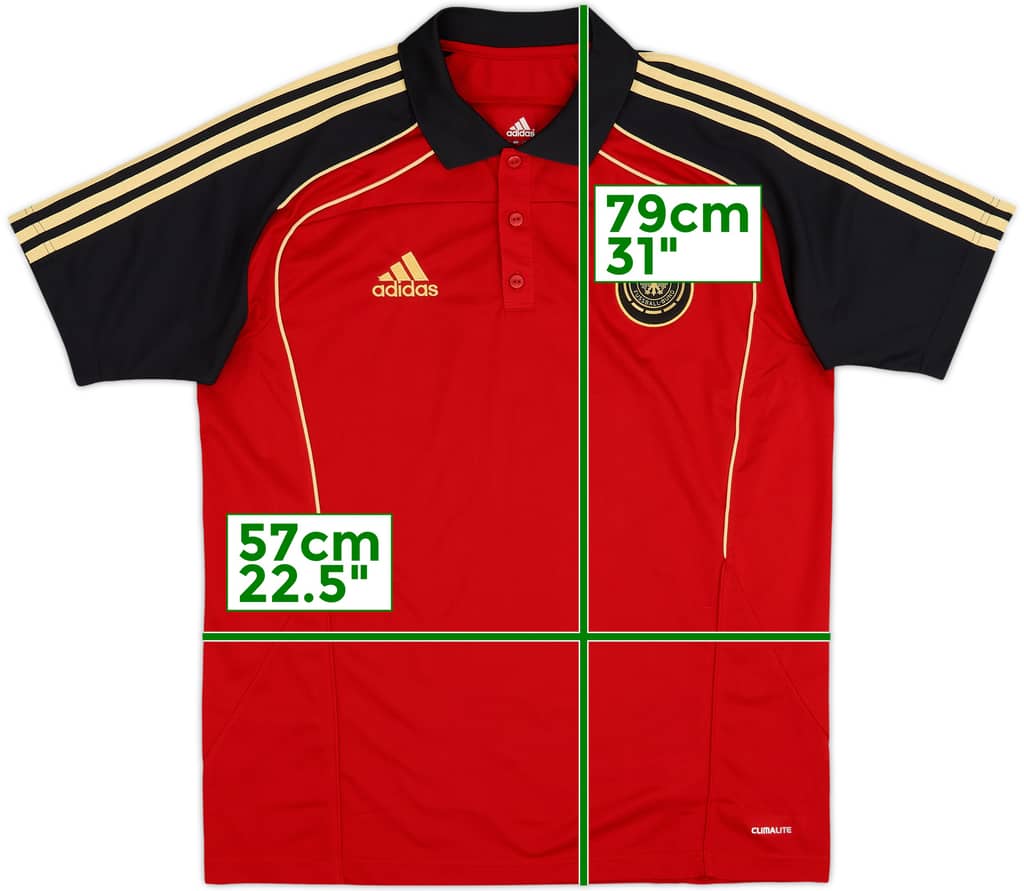 2010-11 Germany adidas Polo Shirt - 10/10 - (L/XL)