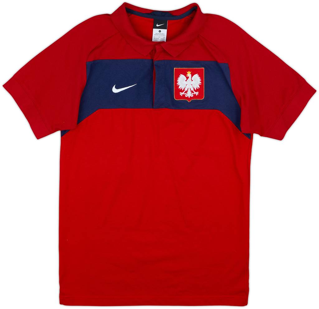 2010-11 Poland Nike Polo Shirt - 8/10 - (S)